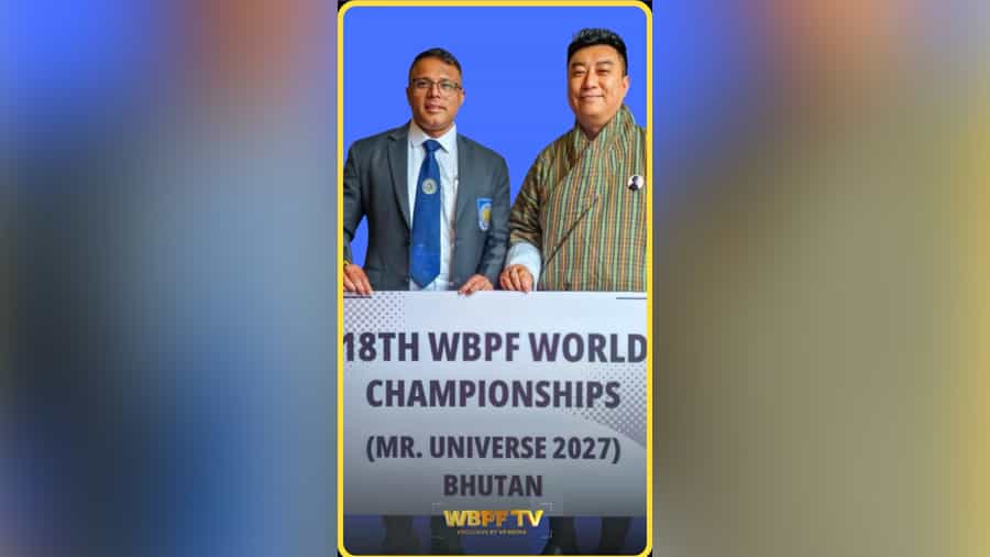 Bhutan Hosts 2027 World Bodybuilding Championship